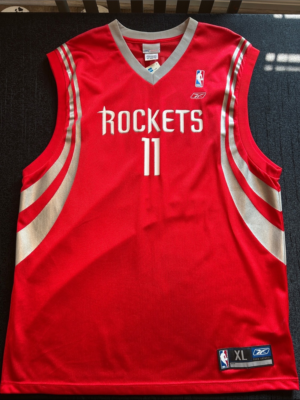 Reebok Rockets Yao Ming jersey